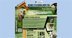 Desktop Screenshot of canopytour.com